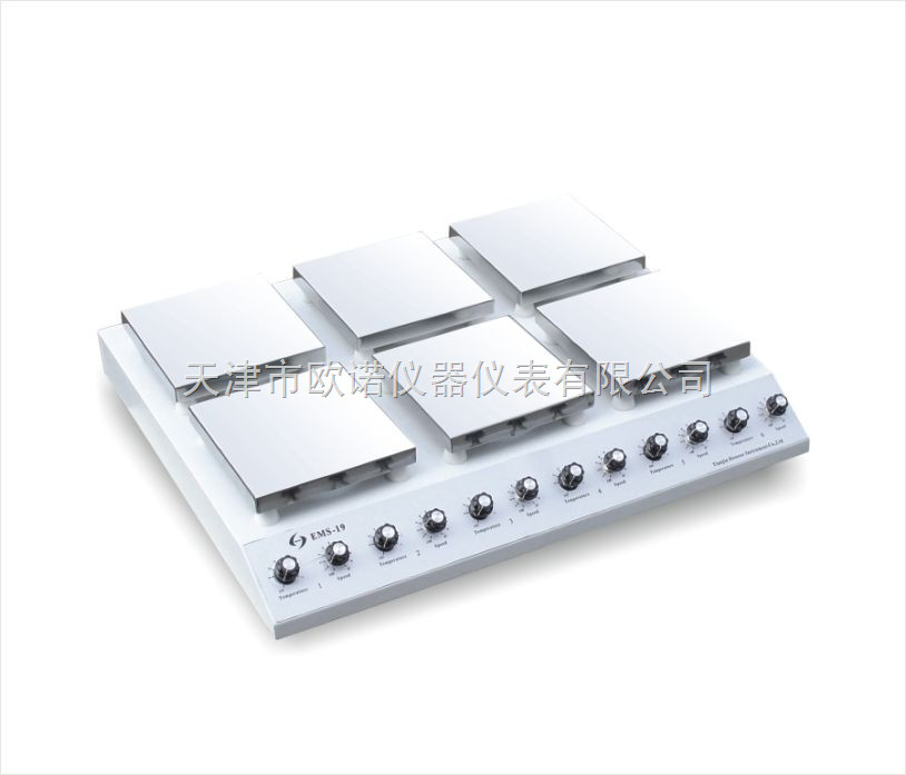 005 六头加热磁力搅拌器 EMS-19 天津欧诺