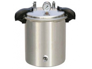 002 煤电两用手提式灭菌器（移位式快开盖型）