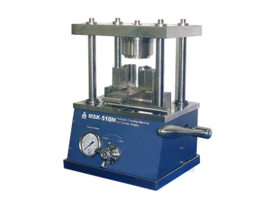 005 MSK-510小型液压圆柱电池封装机 科晶