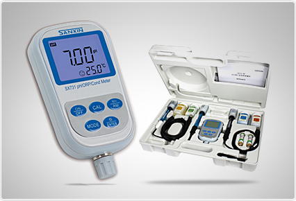 002 SX731便携式pHORP电导率仪 上海三信