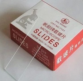 002 载玻片 磨砂边载物片50片