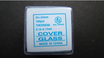 001 盖玻片 24×24mm